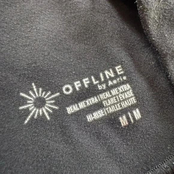 Aerie Flare Leggings size M - Picture 3 of 3